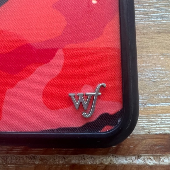 Wildflower iPhone 8 Plus Case Pink Orange Camo - Picture 2 of 5